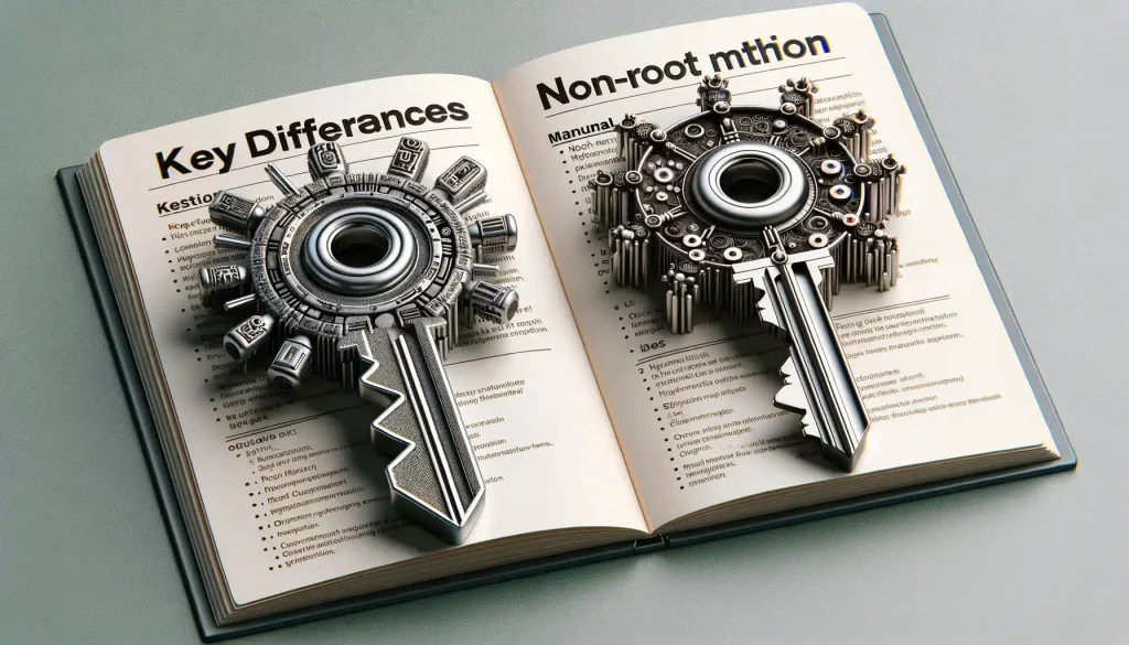 Key Differences Between Root and Non-Root Installation Methods